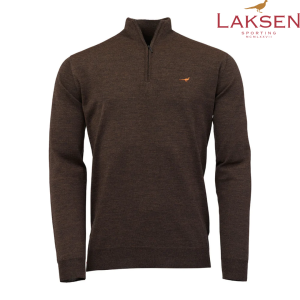Pull zip norfolk laksen