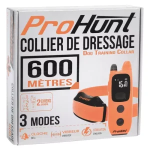 Collier de dressage 600m pro hunt