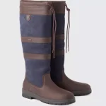 Bottes outdoor femme galway navy/brown – dubarry