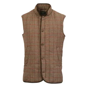 Gilet en tweed matelase cavendish laksen