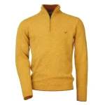 Pull brompton 1/4 zip neck gorse laksen