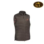 Veste matelasse sans manche marron philibert club interchasse