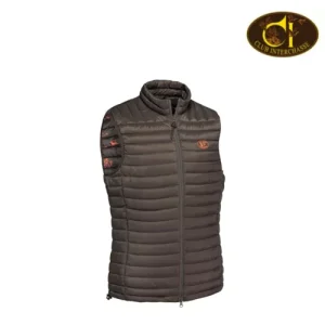 Veste matelasse sans manche marron philibert club interchasse
