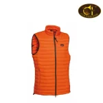Veste matelasse sans manche orange philibert club interchasse
