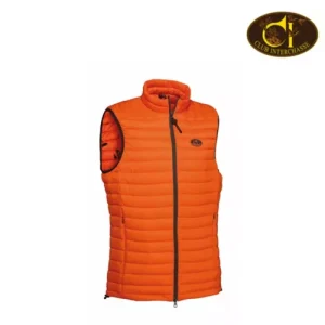 Veste matelasse sans manche orange philibert club interchasse