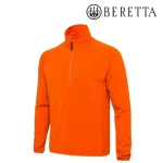 t shirt thermique ceramic face fleece orange Beretta