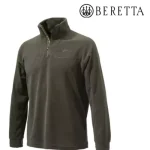 Polaire Beretta Half Zip Marron