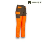 Pantalon de traque orange et kaki roncier Percussion