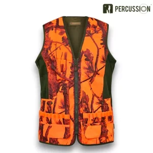 Gilet de chasse reversible savane Percussion