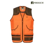 Gilet de chasse savane orange Percussion