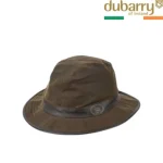 Chapeau dubarry en coton cire rossmore olive