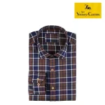 Chemise manches longues a carreaux mery Verney Carron