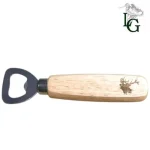 Decapsuleur en bois motif cerf Lovergreen