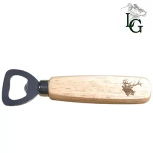 Decapsuleur en bois motif cerf Lovergreen