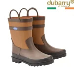 Bottes splash marron enfant dubarry
