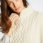 Poncho kilronan en merinos dubarry taille s/m