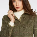 Veste en tweed femme dubarry thistle