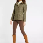 Veste en tweed femme dubarry thistle