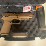 Pistolet sig Sauer M17 P320 cal 9 para arme de cat B
