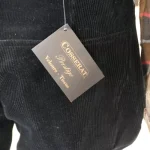 Pantalon de venerie velours demi saumur bleu marine Lovergreen