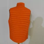 Veste matelasse sans manche orange philibert club interchasse