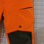 Pantalon de traque kraft troussers orange Seeland