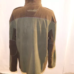 Polaire bi color kaki Percussion