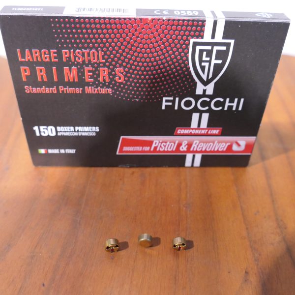 Amorces large pistol primers Fiocchi Boite De 1500 cat B