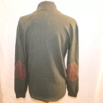 Pull col cheminee vert winsley club interchasse