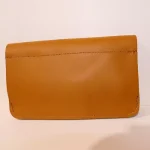 Etui a balles cuir et toile motif sanglier