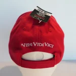 Casquette Caesar Guerini Rouge