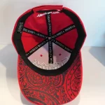 Casquette Caesar Guerini Rouge