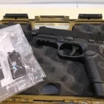 Pistolet fn 502 t herstal black cal 22lr arme cat B