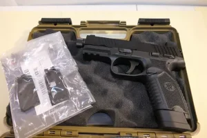 Pistolet fn 502 t herstal black cal 22lr arme cat B