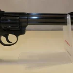 Revolver occasion alfa proj model 2261 cal 22lr 9 coups + plaquette en bois arme cat B