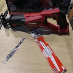 pack scie sabre electrique+ batterie einhellte-ap 750 pour decouper le gibier