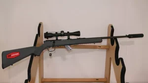 Carabine savage stevens 300 synthetique avec lunette et mds cal 22lr arme cat C