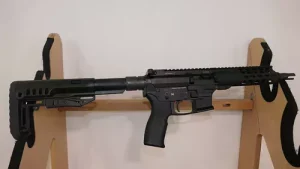 arme d' epaule carabine legacy armament ar-9 calibre 9x19mm 8'' 2 chargeurs arme cat B