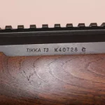 Carabine de chasse occasion Tikka T3 cal 6.5x5.5 + rail picatinny arme cat C
