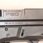 Pistolet polymer p80 pfs9 full size 3 chargeurs cal 9x19 arme de cat B