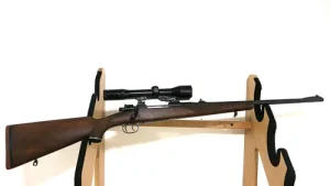 Carabine occasion artisan belge k98 +lunette Zeiss cal 375 arme cat C