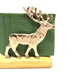 Porte serviettes en papier decor cerf Lovergreen