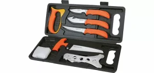 Kit de couteaux outdoor wild pak 8 pieces