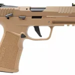 Pistolet sig Sauer P322 Coyote Optic Ready 3 Chargeurs cal 22lr arme cat B