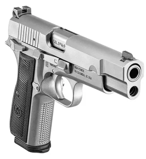 Pistolet fn herstal high power stainless "edition limitee iwa " 100 pièces cal 9x19 arme cat B