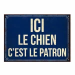 Plaque humouristique