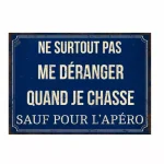 Plaque humouristique