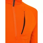t shirt thermique ceramic face fleece orange Beretta