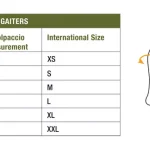 Guetres orange et putex riserva