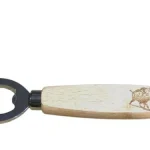 Decapsuleur en bois motif sanglier Lovergreen